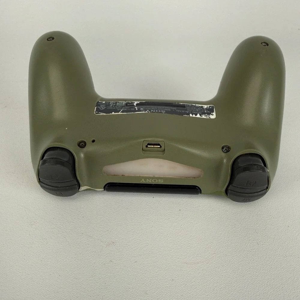 Sony PlayStation 4 PS4 Controller DualShock 4 OEM Green Camo Wireless NOT Tested